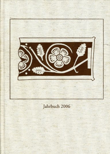 Jantzen, Detlef und Ewa Prync-Pommerencke (Hrsg.):  Bodendenkmalpflege in Mecklenburg. Bd. 54. Jahrbuch 2006. 