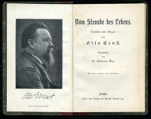 Ernst, Otto:  Vom Strande des Lebens. Novellen und Skizzen. (Reclams Universal-Bibliothek 5000) 