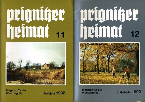   Prignitzer Heimat. Magazin für die Westprignitz 11 und 12. 