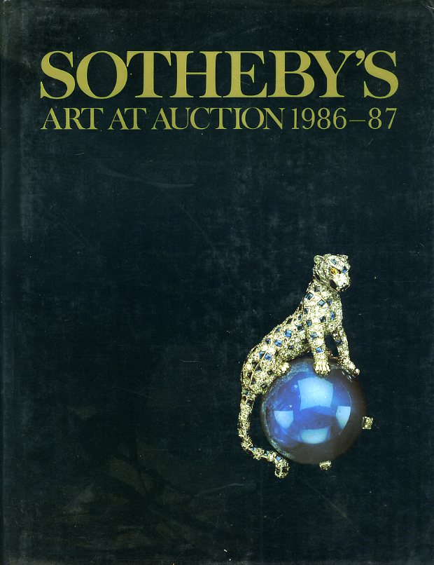   Sotheby`s Art at Auction 1986-87. 