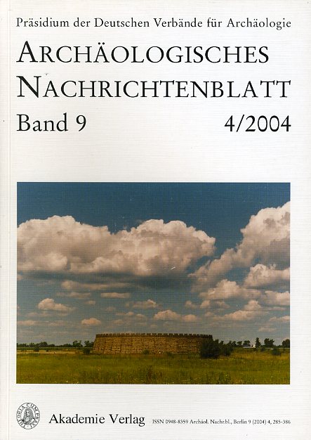   Archäologisches Nachrichtenblatt Bd. 9 (nur) Heft 4. 
