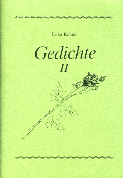 Köhne, Erika:  Gedichte II. 