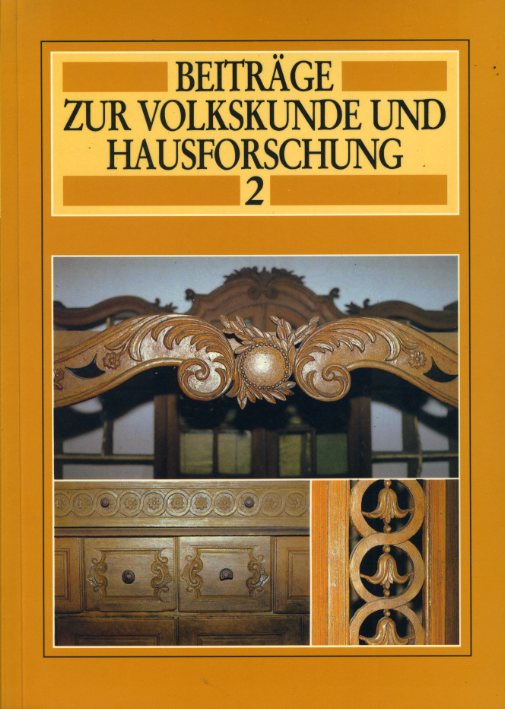 Baumeier, Stefan (Hrsg.):  Beiträge zur Volkskunde und Hausforschung 2. 