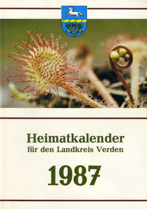 Kienzle, Robert (Hrsg.):  Heimatkalender für den Landkreis Verden 1987. 
