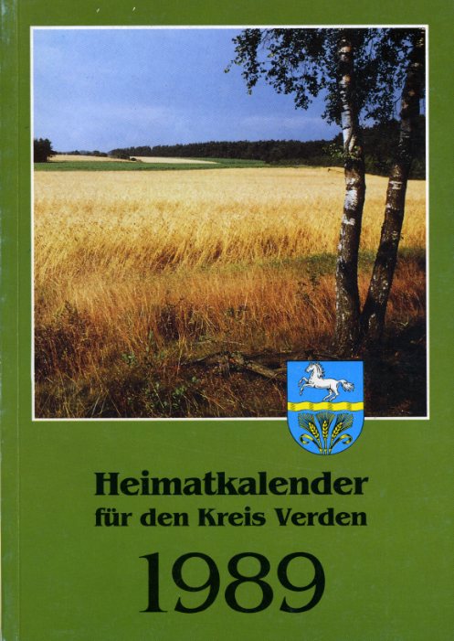 Kienzle, Robert (Hrsg.):  Heimatkalender für den Landkreis Verden 1989. 
