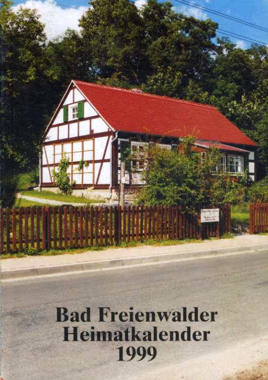   Freienwalder Kreiskalender 43. 1999. 