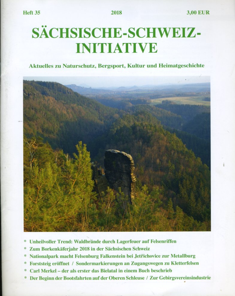   Sächsische-Schweiz-Initiative. Aktuelles zu Naturschutz, Bergsport, Kultur und Heimatgeschichte Heft 35. 