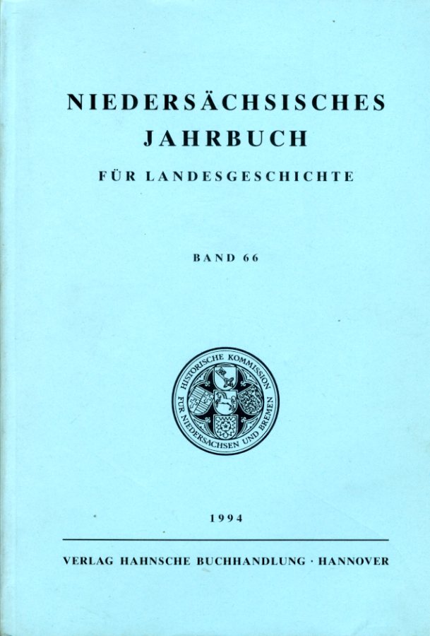   Niedersächsisches Jahrbuch für Landesgeschichte Bd. 66. 