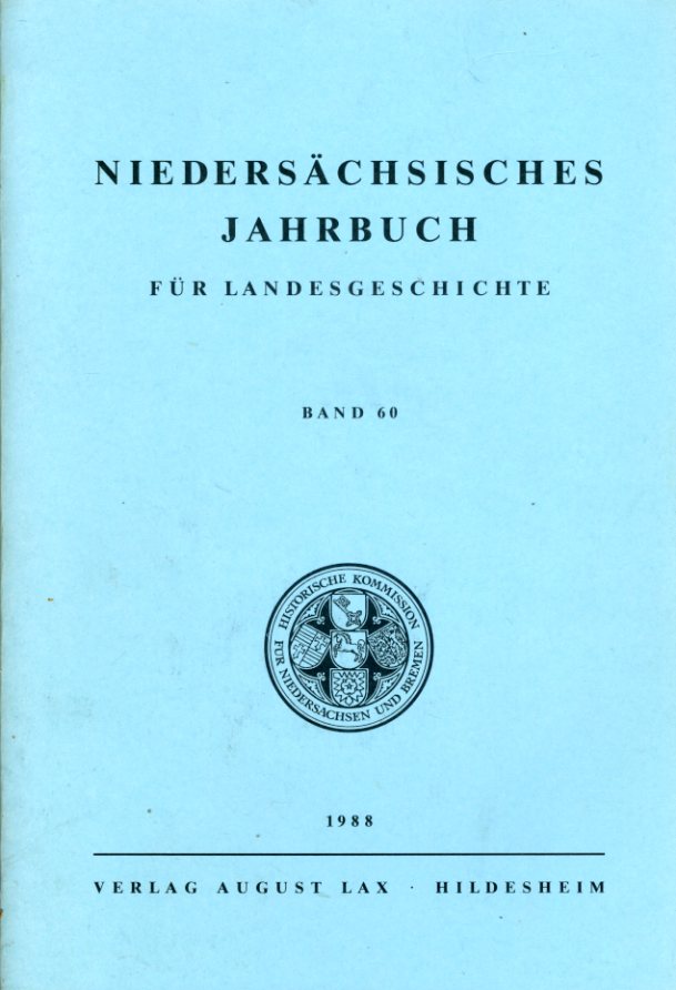   Niedersächsisches Jahrbuch für Landesgeschichte Bd. 58. 