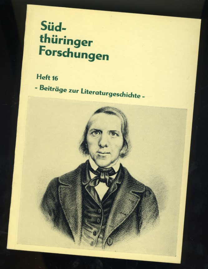   Beiträge zur Literaturgeschichte. Südthüringer Forschungen 16. 