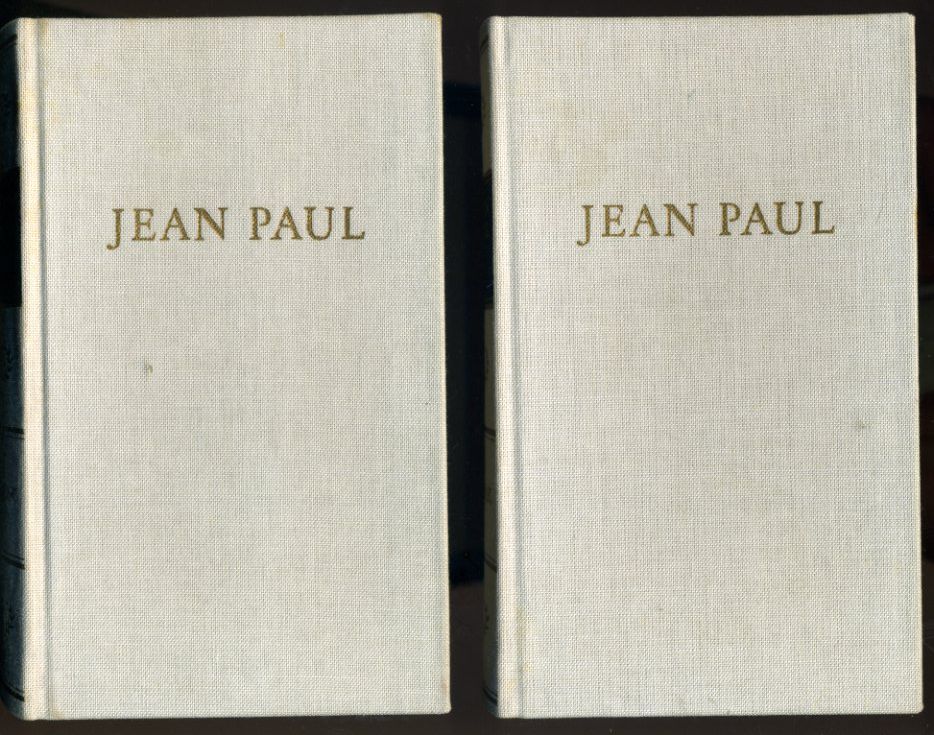 Paul, Jean:  Jean Pauls Werke in zwei Bänden. Bibliothek deutscher Klassiker. 