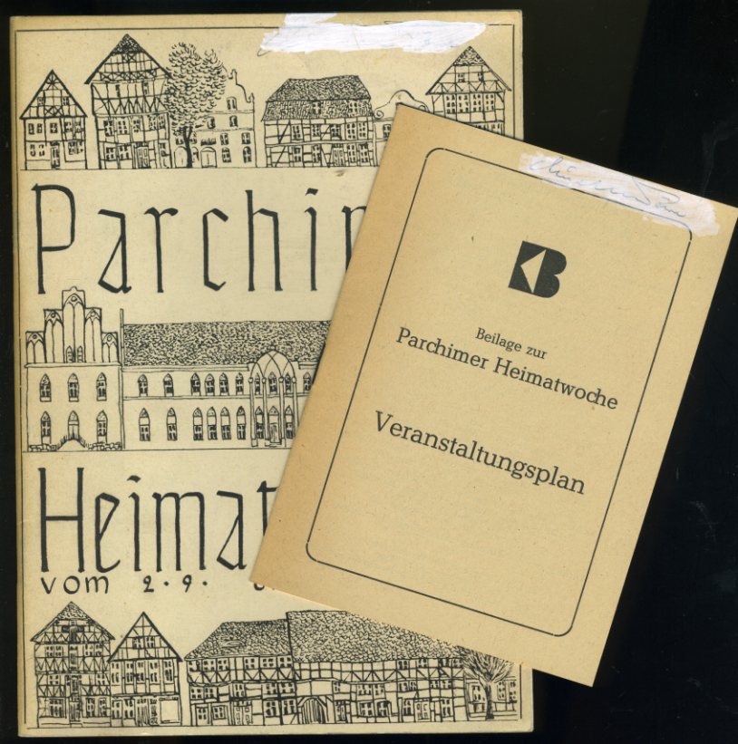   Parchimer Heimatwoche vom 2.9. bis 9.9. 1956. 