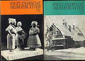   Vogtländische Heimatblätter. Jg. 2, 1982 in 6 Heften 