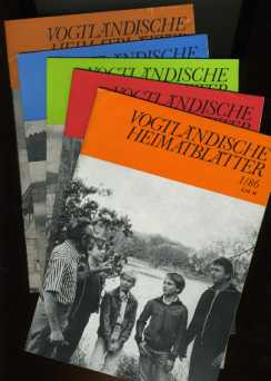   Vogtländische Heimatblätter. Jg. 6, 1986 in 6 Heften 