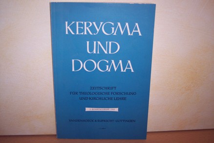 Autorengruppe:  Kerygma and dogma 