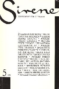 Michael von Killisch-Horn (Red.)  Sirene. Zeitschrift fÃ¼r Literatur. Heft 5 April 1990 
