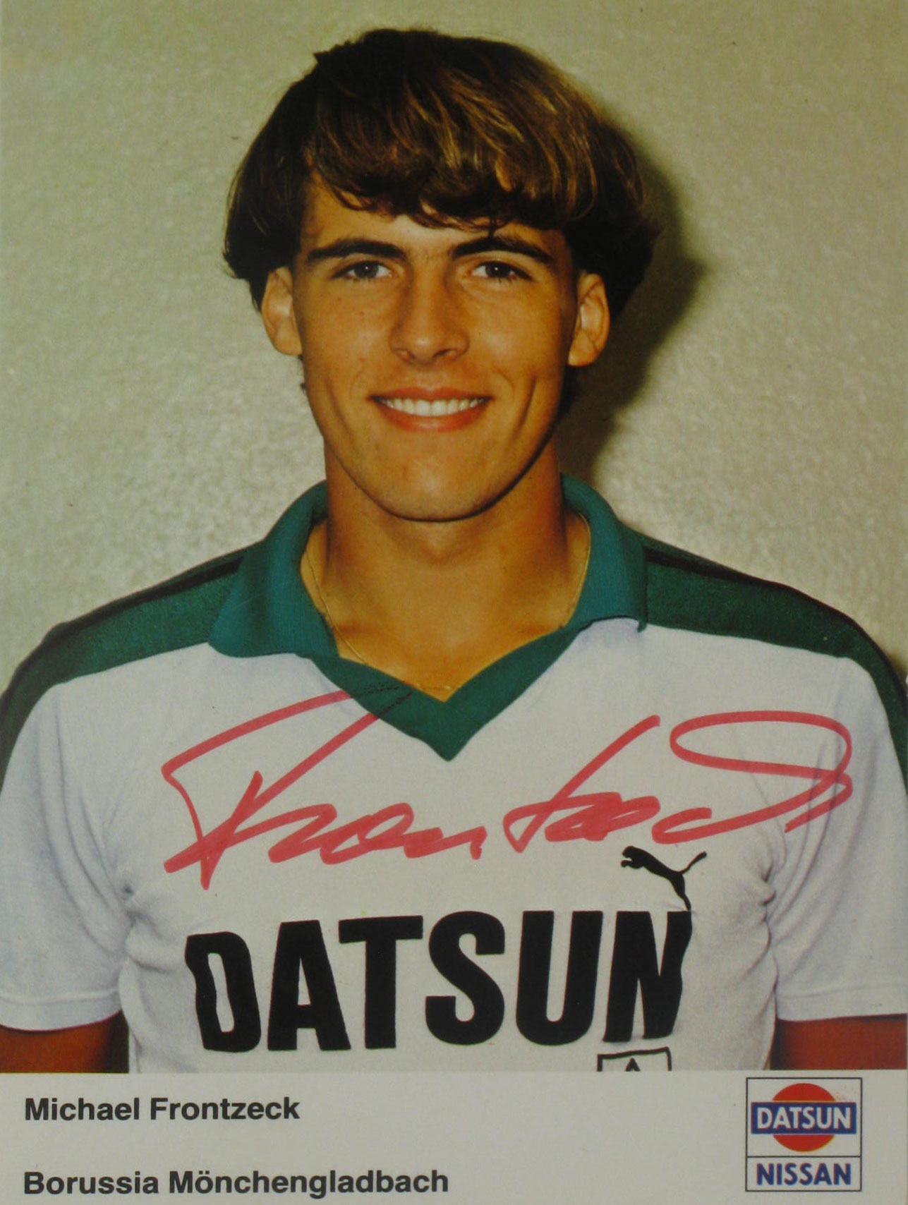   AK Michael Frontzeck (Borussia Mönchengladbach) 