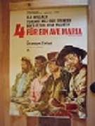   Original Filmplakat (Film-Plakat / Poster) (Western): 4 für ein Ave Maria. "I Quattro Dell´Ave Maria". (Hauptrolle: Terence Hill u. Bud Spencer) Farbiges Orig.-Filmplakat ca. 84 x 59 cm. 