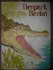 Tierpark Berlin Friedrichsfelde.  Original Plakat / Poster: "Tierpark Berlin... Friedrichsfelde". "Krokodil" in Farbe ca. 82,0 x 58,0 cm (Werbung) Gemalt u. im Druck signiert von K. Rietschel "K. Rietschel ´87". 