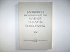   Jahrbuch der Gesellschaft für Wiener Theaterforschung. XIV. (14) 