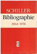 Wersig, Peter:  Schiller-Bibliographie. 1964-1974. 