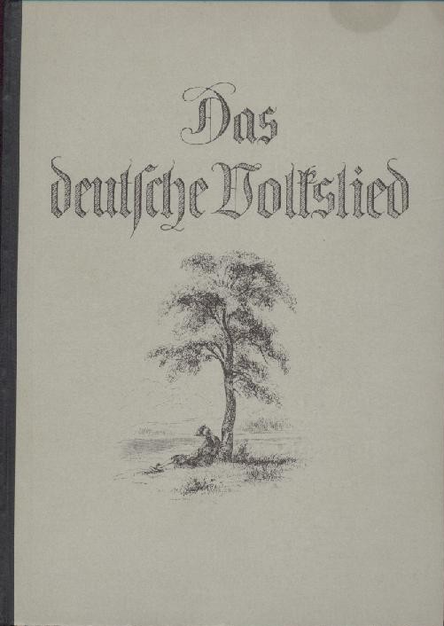 Mersmann, Hans  Das deutsche Volkslied. 