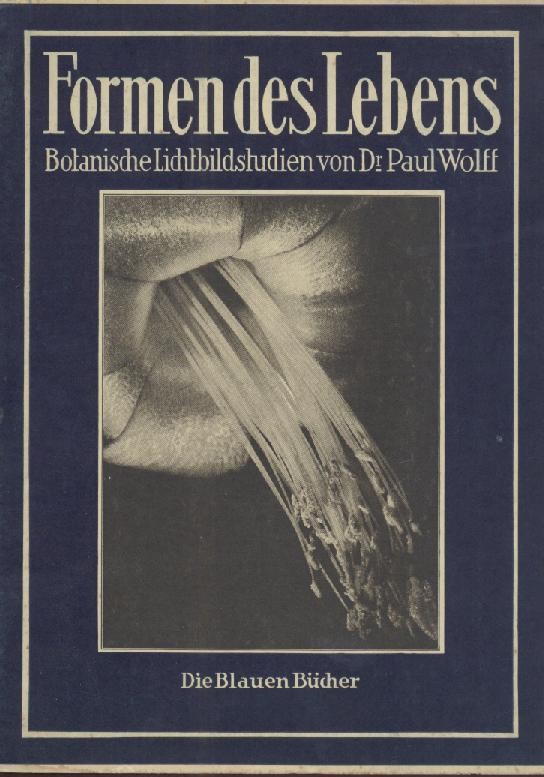 Wolff, Paul  Formen des Lebens. Botanische Lichtbildstudien. 26.-35. Tsd. 