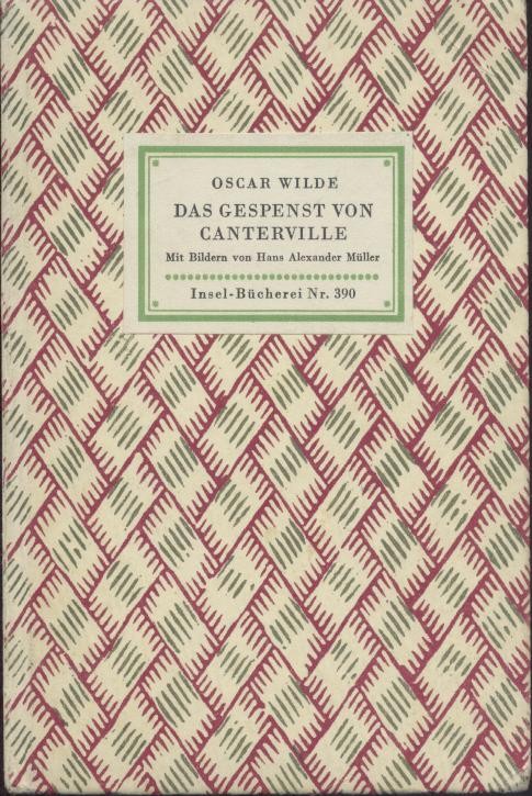 Wilde, Oscar  Das Gespenst von Canterville. Übertragen von Franz Blei. 11.-20. Tsd. 
