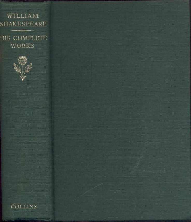 Shakespeare, William  The Tudor Edition of the Complete Works. A new edition, edited with an introduction and glossary by Peter Alexander. Reprint. 