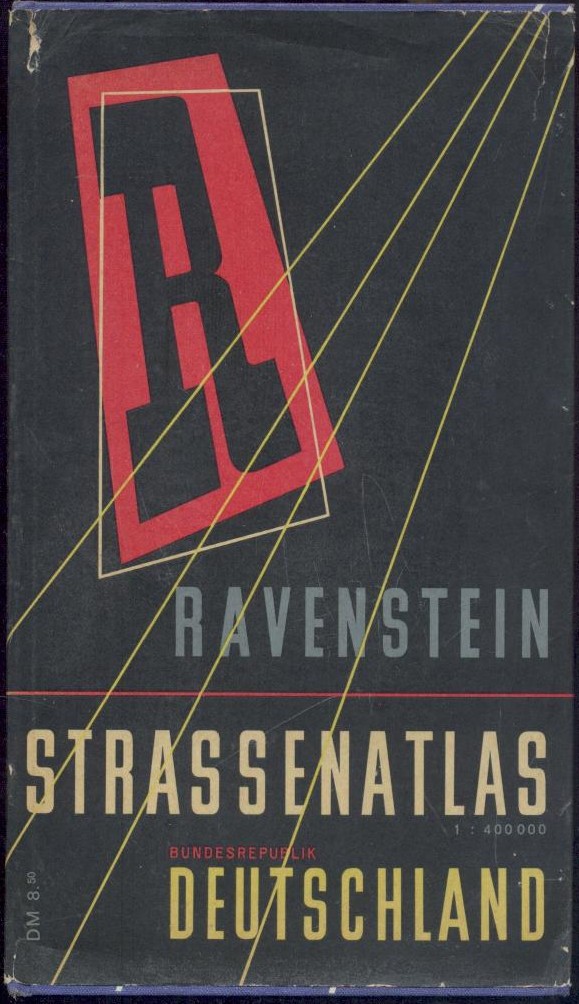 Ravenstein Verlag  Ravenstein Strassenatlas Bundesrepublik Deutschland. Maßstab 1:400 000. 