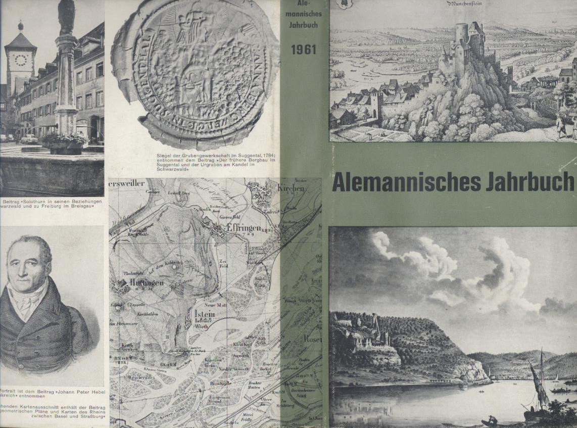 Alemannisches Institut (Hrsg.)  Alemannisches Jahrbuch 1961. Hrsg. vom Alemannischen Institut Freiburg im Breisgau. Einführung von Friedrich Metz. 