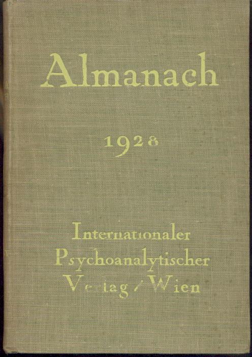 Storfer, A. (Hrsg.)  Almanach für das Jahr 1928. Hrsg. v. A. J. Storfer. 