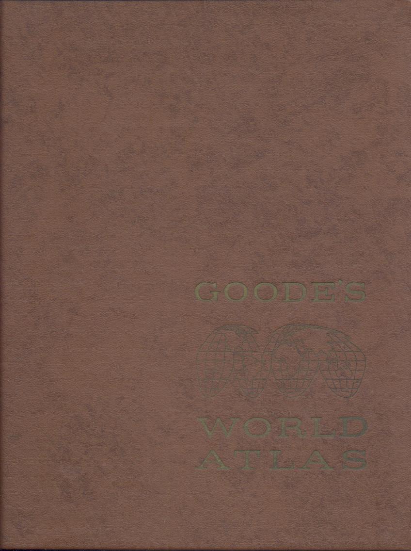 Goode's World Atlas - Espenshade, Edward B. (Hrsg.)  Goode's World Atlas. 12. ed. 3rd printing. 