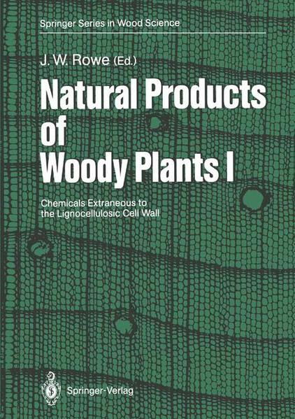 Rowe, John W. (Ed.):  Natural Products of Woody Plants - Chemicals extraneous to the lignocellulosic cell wall., Vol. I + II. (= Springer Series in Wood Science). 