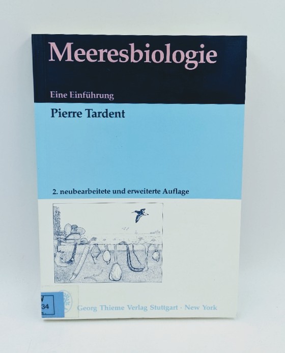 Tardent, Pierre:  Meeresbiologie. 