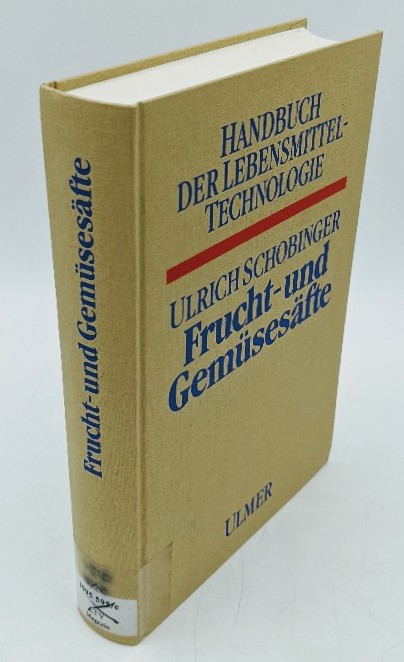 Schobinger, Ulrich u. a.:  Frucht- und Gemüsesäfte. Technologie, Chemie, Mikrobiologie, Analytik, Bedeutung, Recht. (=Handbuch der Lebensmitteltechnologie). 
