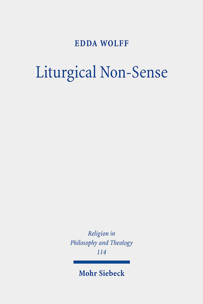 Wolff, Edda:  Liturgical Non-Sense: Negative hermeneutics as a method for liturgical studies based on liturgical case studies of holy saturday. Religion in philosophy and theology; Vol. 114. 