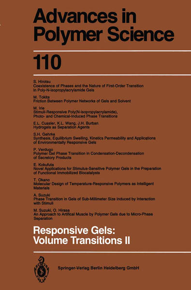 Dusek, K. (Ed.):  Responsive Gels. Volume Transitions II. (=Advances in Polymer Science ; 110). 