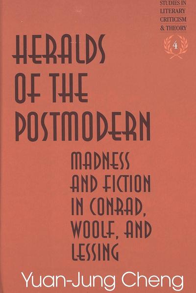 Yuan-Jung, Cheng:  Heralds of the Postmodern: Madness and Fiction in Conrad, Woolf, and Lessing (Studies in Literary Criticism and Theory, Vol. 4). Ed. Hans H. Rudnick. 
