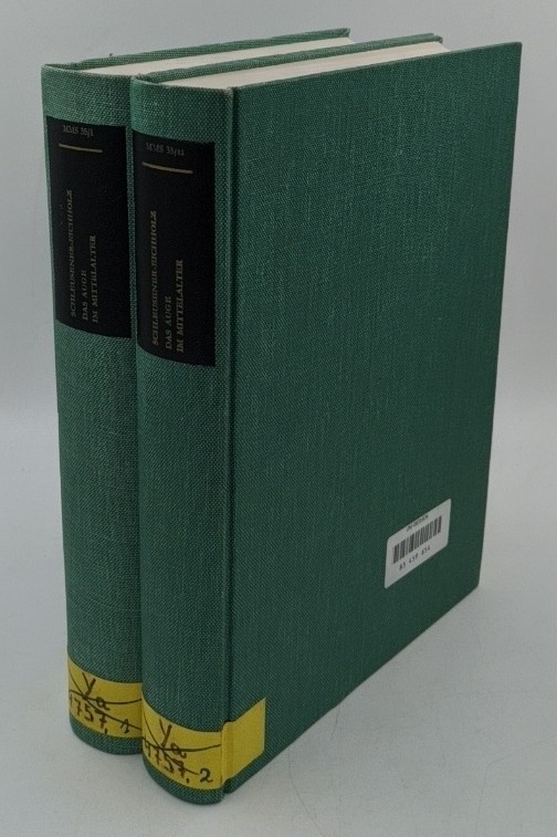Schleusener-Eichholz, Gudrun:  Das Auge im Mittelalter - 2 Bände (=Münstersche Mittelalter-Schriften ; Bd. 35, T. 1+2). 
