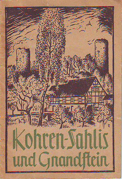 Nickel; Pasternack:  Kohren - Sahlis und Gnandstein. 