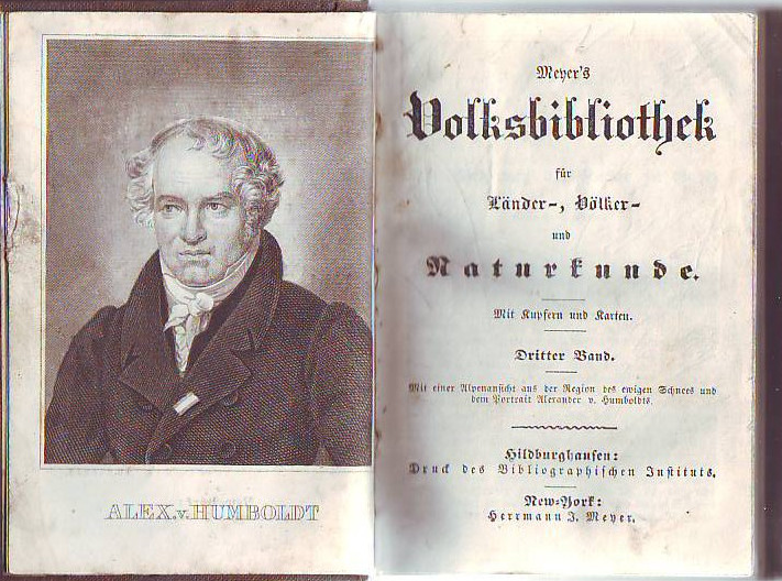    Meyer 's Volksbibliothek für Länder-, Völker- und Naturkunde. 