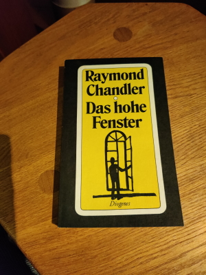 Chandler, Raymond:  Das hohe Fenster. Neu übers. von Urs Widmer / Diogenes-Taschenbücher ; 70, 3 