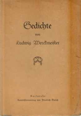 Werckmeister, Ludwig,  Gedichte, 