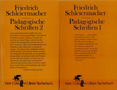 Schleiermacher, Friedrich  3 Titel / 1. Über die Religion (Reden an die Gebildeten unter ihren Verächtern) 