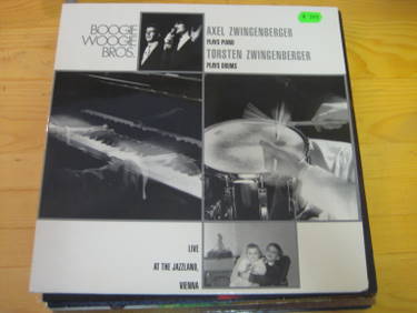 Zwingenberg, Axel und Torsten  Boogie Woogie Bros. (LP 33 U/min.) (Live at Jazzland Vienna 