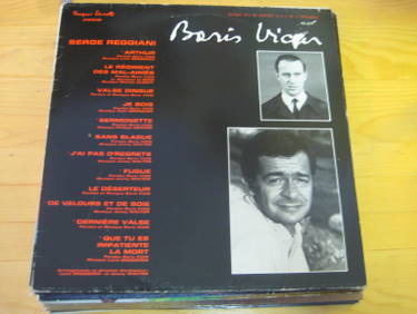Vian, Boris  Jacques Canetti presente Serge Reggiani (LP 33 U/min.) 