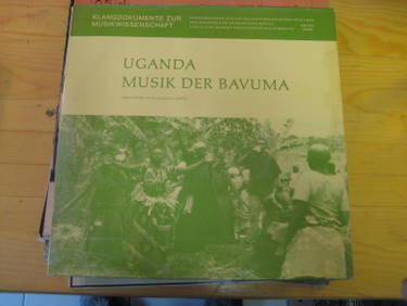   Uganda. Musik der Bavuma aufgenommen von Jürgen Jensen 1966/67 (LP 33 U/min.) 