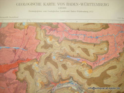 Geologisches Landesamt, Baden-Württemberg (Hg.)  Geologische Karte von Baden-Württemberg (7415 Seebach) 