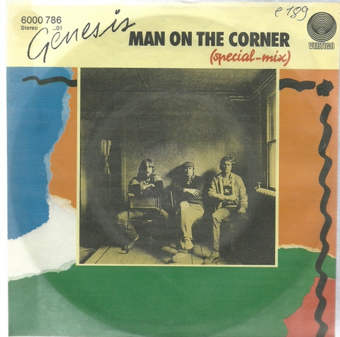 Genesis  Man on the Corner (special-mix) + Submarine (Single 45 UpM) 